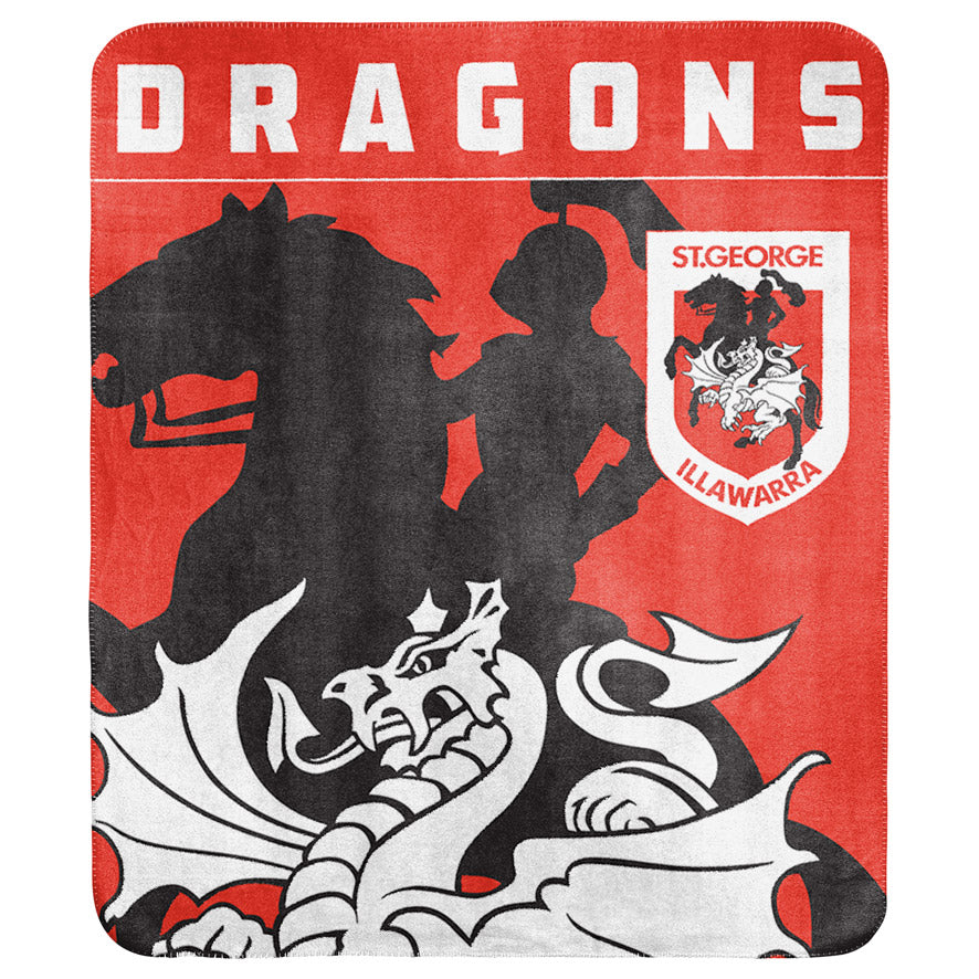 St. Dragons Polar Fleece Blanket Licensing Essentials