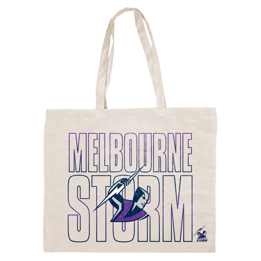 Melbourne Storm Canvas Tote Bag Licensing Essentials