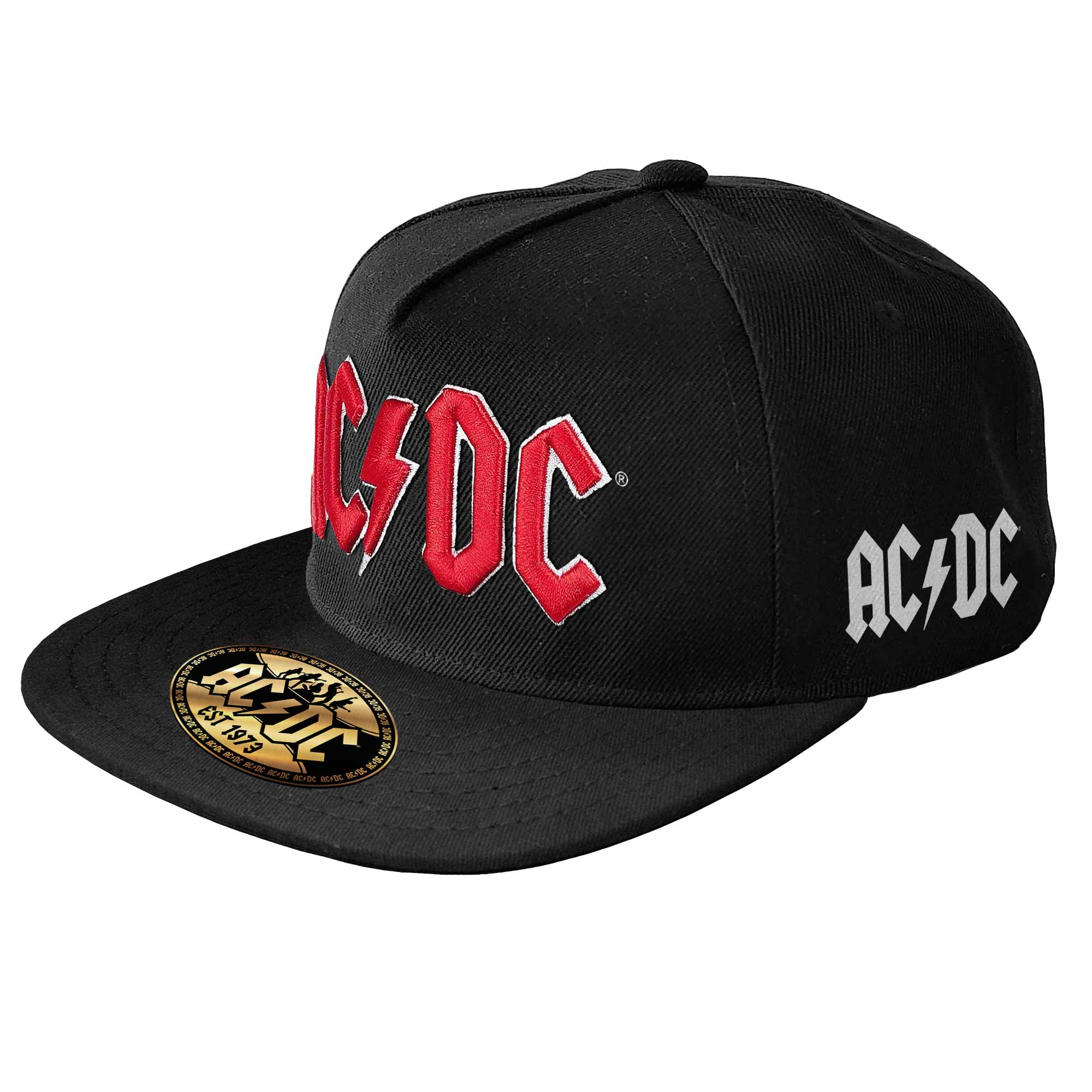 Ac/Dc Logo Flat Peak Cap – Licensing Essentials