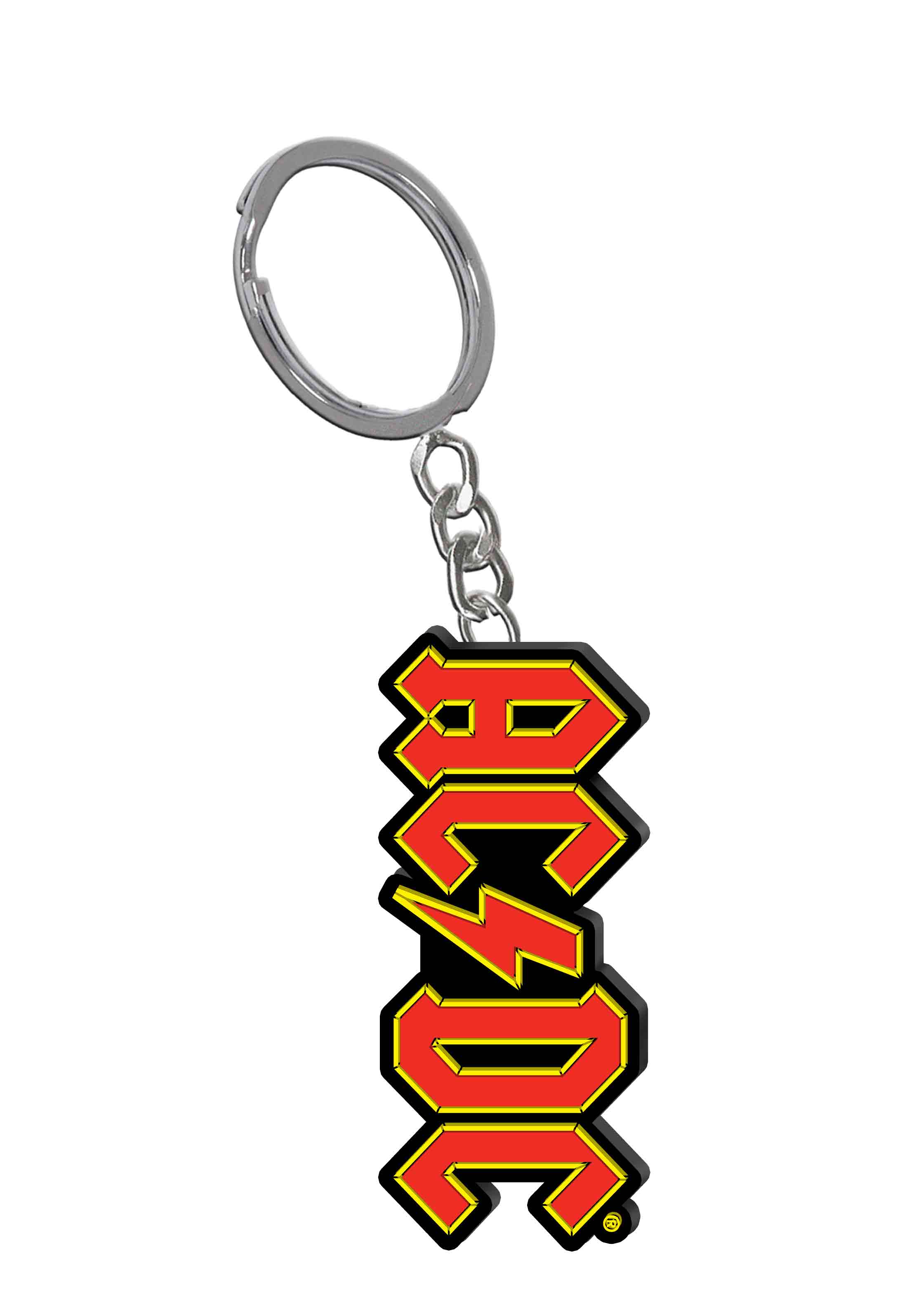 Ac/Dc Logo Pvc Keyring – Licensing Essentials